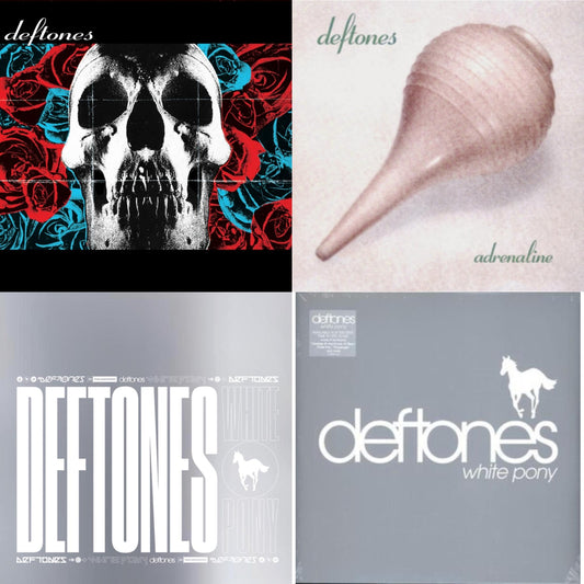 Deftones - Deftones (X) (20Th Anniversary/Ruby Red LP Vinyl) & White Pony (X) (20Th Anniversary Deluxe Edition/Super Deluxe) & Adrenaline & White Pony