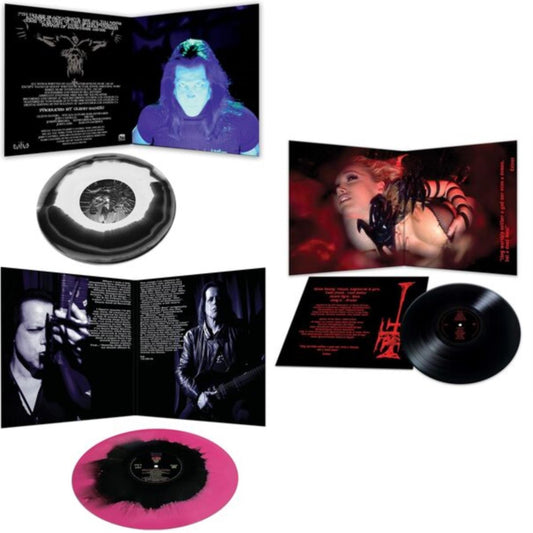 Danzig - Danzig 5: Blackacidevil (Black & White Haze LP Vinyl) & Sings Elvis (Pink & Black Haze LP Vinyl) & 777: I Luciferi