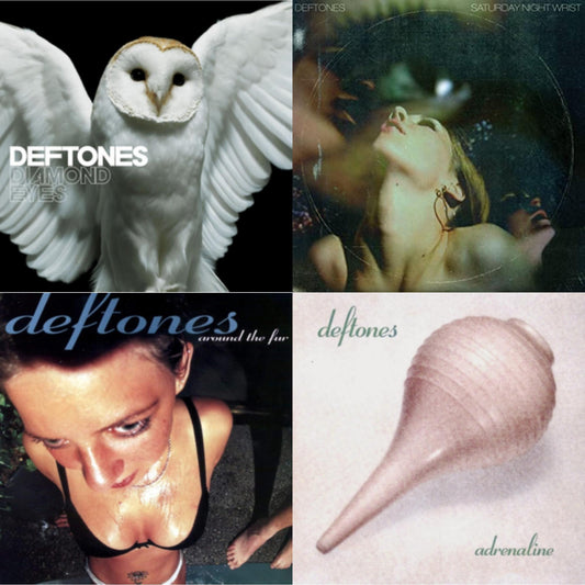Deftones - Saturday Night Wrist & Adrenaline & Around The Fur & Diamond Eyes - CD Bundle