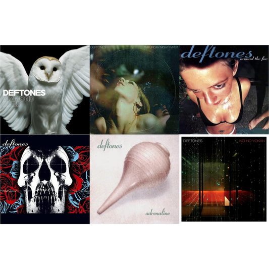Deftones - Saturday Night Wrist & Adrenaline & Around The Fur & Deftones & Koi No Yokan & Diamond Eyes - CD Bundle