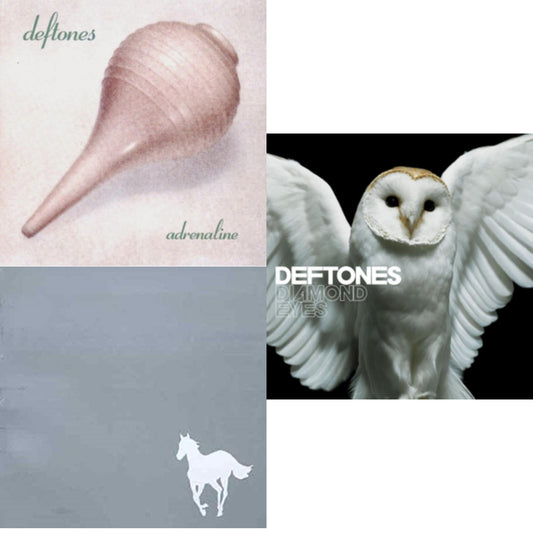 Deftones - Adrenaline & White Pony & Diamond Eyes - CD Bundle