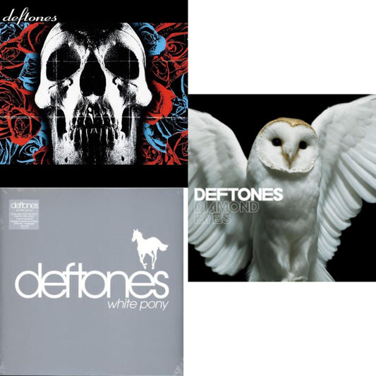 Deftones - Deftones & White Pony & Diamond Eyes - LP Vinyl Bundle