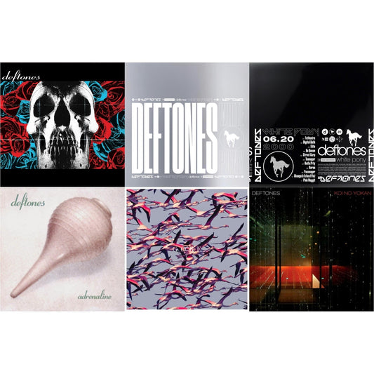 Deftones - Deftones (X) (20Th Anniversary/Ruby Red LP Vinyl) & White Pony (X) (20Th Anniversary Deluxe Edition/4LP) (I) & White Pony (X) (20Th Anniversary Deluxe Edition/Super Deluxe) & Gore (White LP Vinyl) & Koi No Yokan & Adrenaline