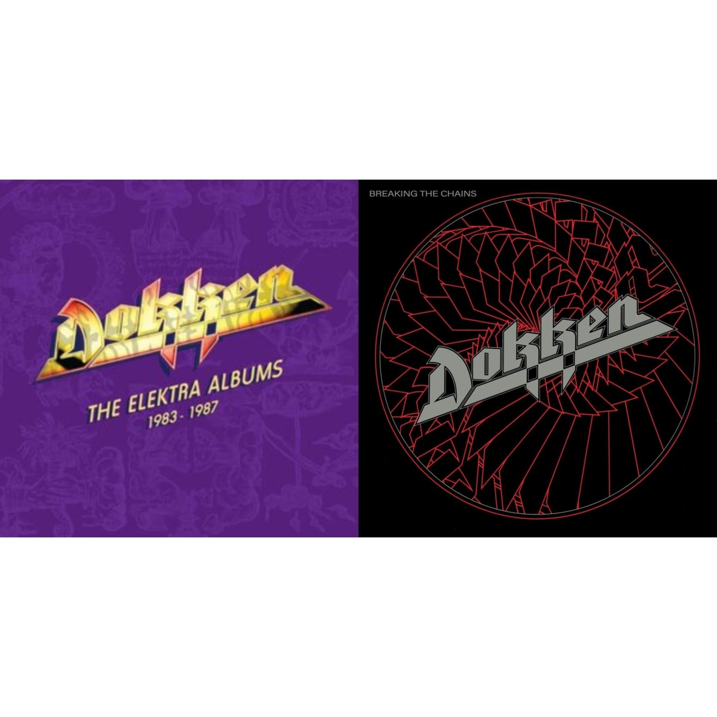 Dokken - Elektra Albums (5LP) & Breaking The Chains (180G/Red LP Vinyl/Limited Edition)