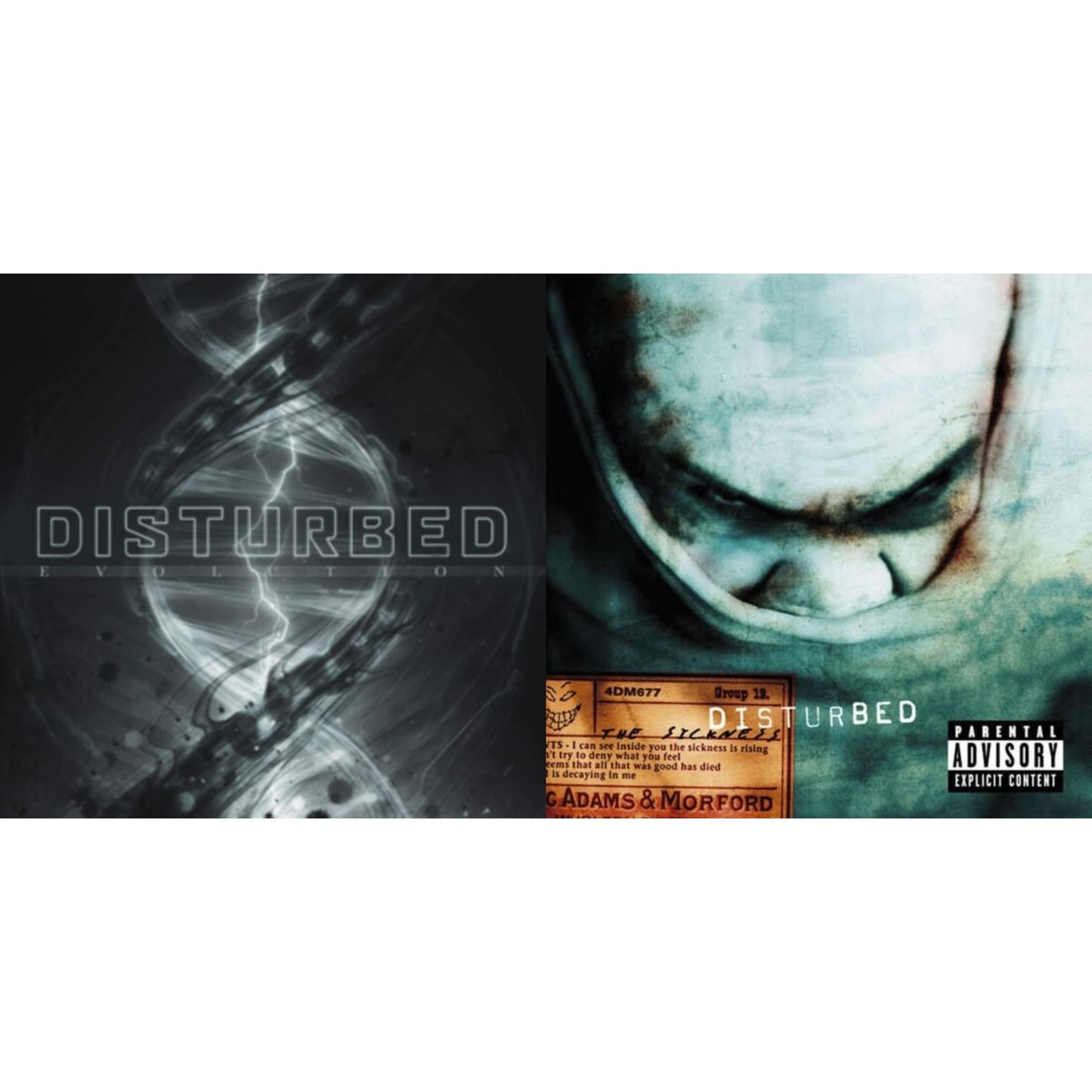 Disturbed - Evolution (Deluxe/2LP) & Sickness