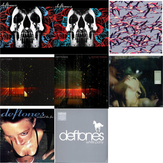 Deftones - Deftones & Deftones (X) (20Th Anniversary/Ruby Red LP Vinyl) & Gore (White LP Vinyl) & Koi No Yokan & Koi No Yokan & Saturday Night Wrist & Around The Fur (180G) & White Pony