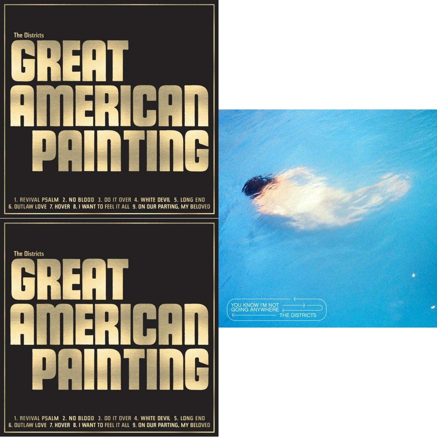 Districts - You Know I'm Not Going Anywhere & Great American Painting & Great American Painting (Gold LP Vinyl) (I)