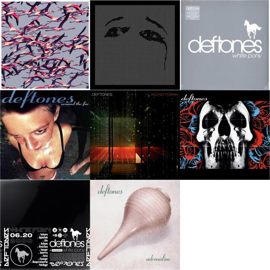 Deftones - Deftones & White Pony (X) (20Th Anniversary Deluxe Edition/4LP) (I) & Ohms & Gore (White LP Vinyl) & Koi No Yokan & Around The Fur (180G) & Adrenaline & White Pony