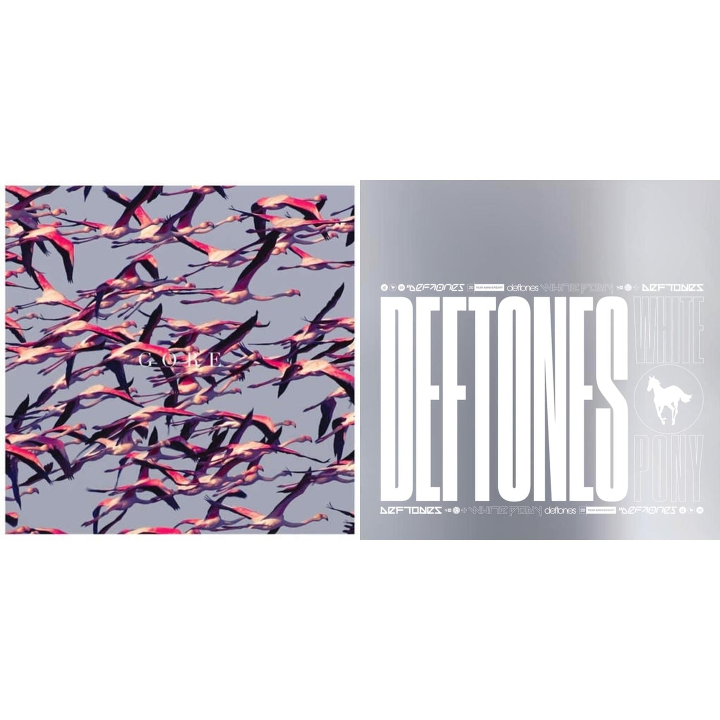 Deftones - White Pony (X) (20Th Anniversary Deluxe Edition/Super Deluxe) & Gore (White LP Vinyl)