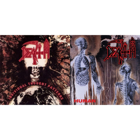 Death - Human (Remastered Reissue) & Individual Thought Patterns - Reissue - LP Vinyl Bundle