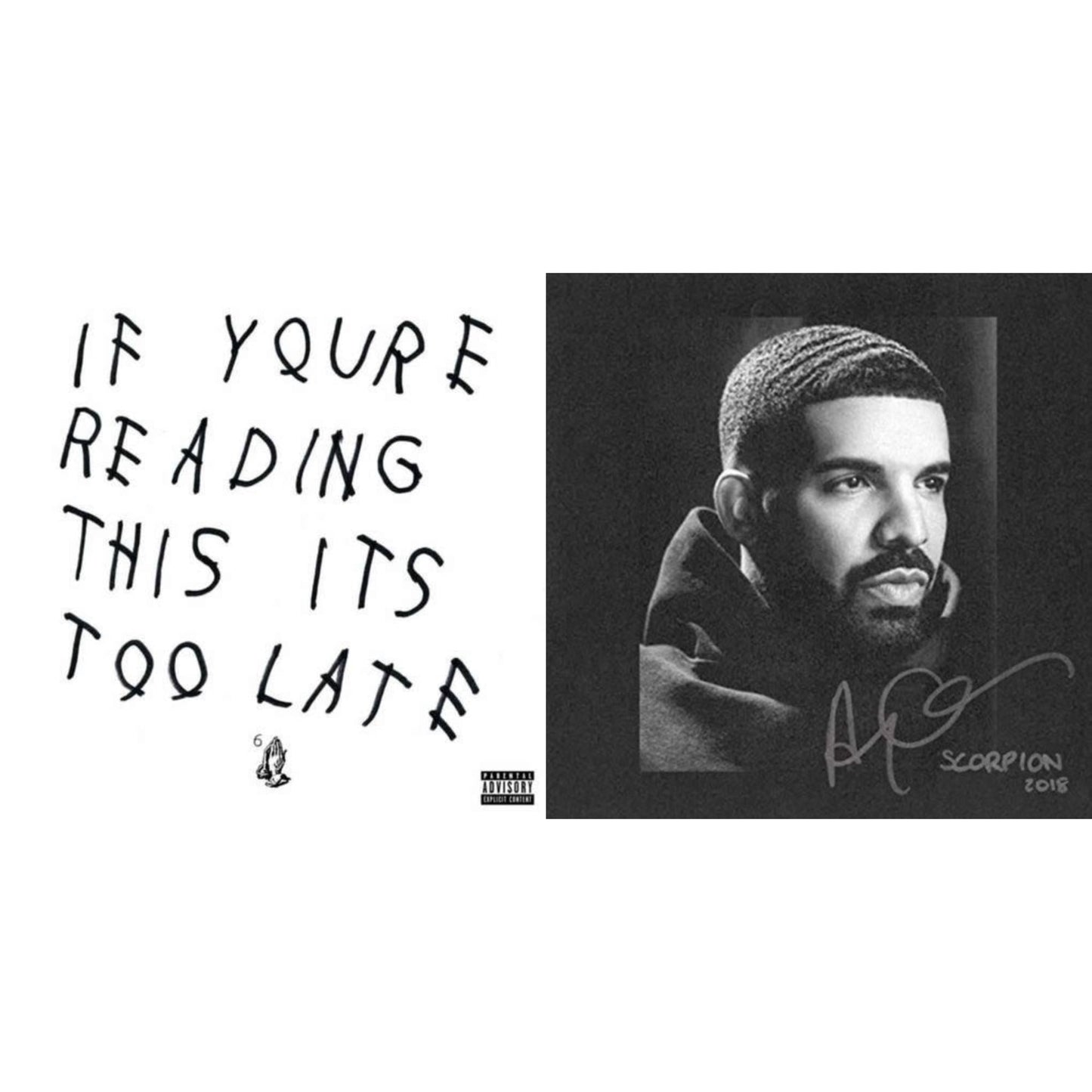 Drake - If You're Reading This It's Too Late (Ex) & Scorpion (2 LP)