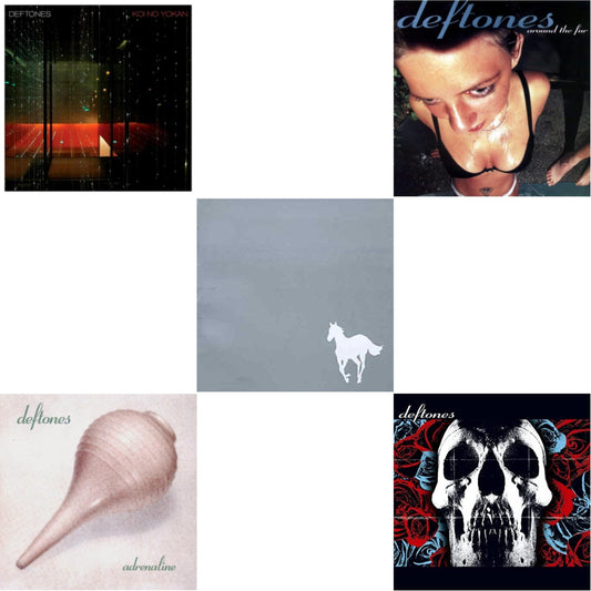 Deftones - Adrenaline & Around The Fur & White Pony & Deftones & Koi No Yokan - CD Bundle