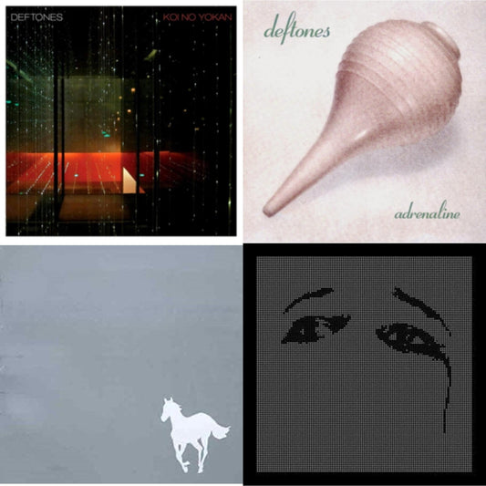 Deftones - Adrenaline & White Pony & Ohms & Koi No Yokan - CD Bundle