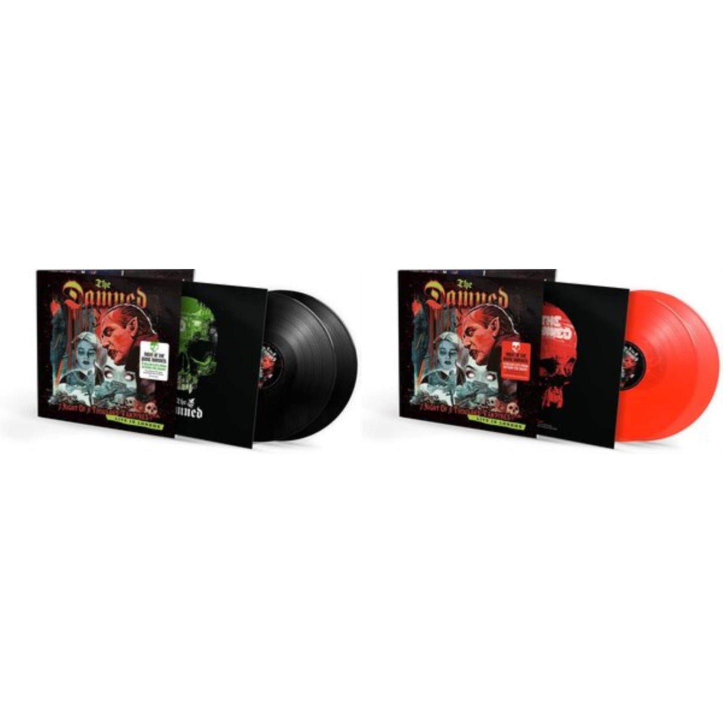 Damned - Night Of A Thousand Vampires (2LP/180G) & Night Of A Thousand Vampires (Limited Transparent Red Vinyl/2LP/180G)