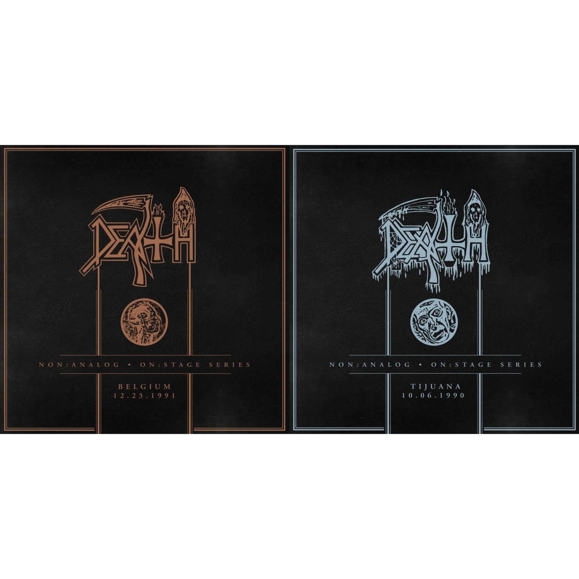 Death - Non:Analog - On:Stage Series - Belgium 12-23-1991 & Non:Analog - On:Stage Series - Tijuana 10-06-1990 - CD Bundle