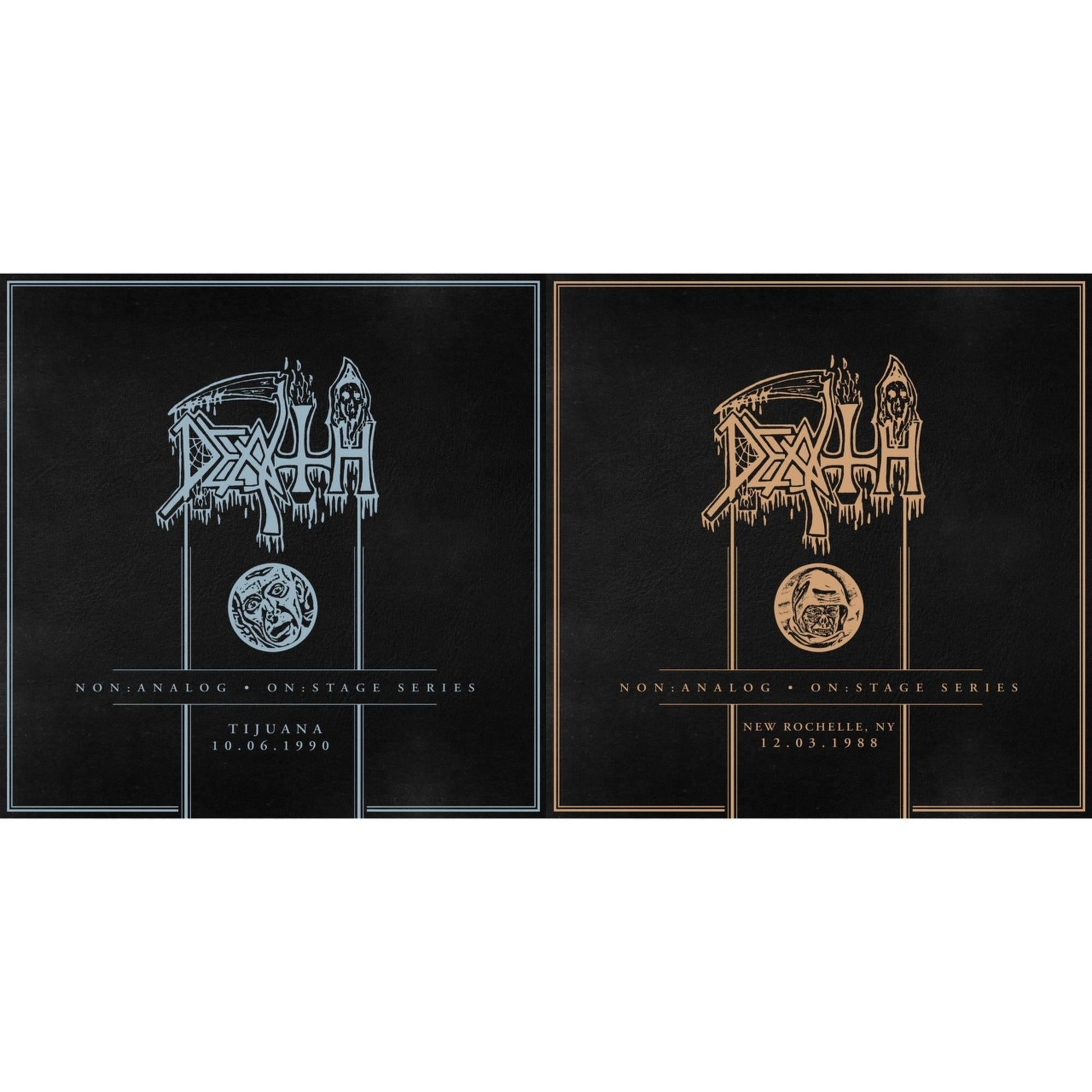 Death - Non:Analog - On:Stage Series - Tijuana 10-06-1990 & Non:Analog - On:Stage Series - New Rochelle, Ny 12-03-1988 - CD Bundle