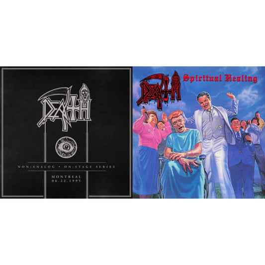 Death - Non:Analog - On:Stage Series - Montreal 06-22-1995 & Spiritual Healing - CD Bundle