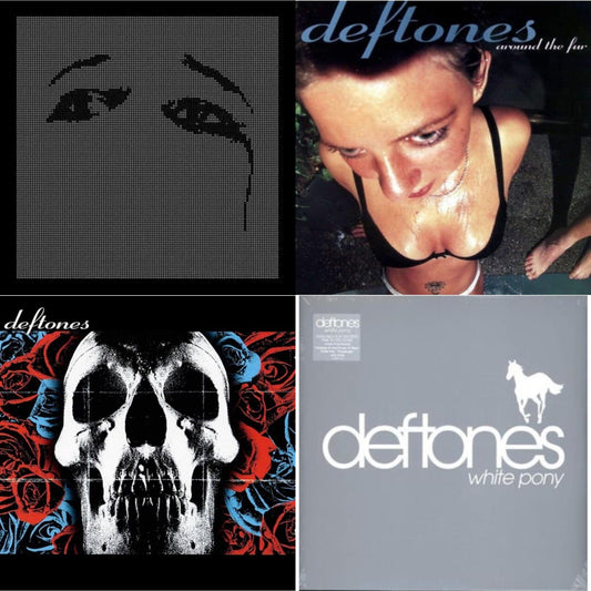 Deftones - Deftones & Ohms & Around The Fur (180G) & White Pony - LP Vinyl Bundle