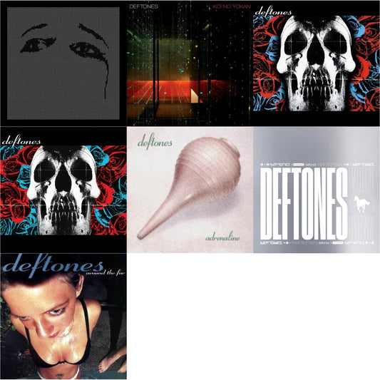 Deftones - Deftones & Deftones (X) (20Th Anniversary/Ruby Red LP Vinyl) & Ohms & White Pony (X) (20Th Anniversary Deluxe Edition/Super Deluxe) & Koi No Yokan & Around The Fur (180G) & Adrenaline