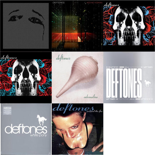 Deftones - Deftones & Deftones (X) (20Th Anniversary/Ruby Red LP Vinyl) & Ohms & White Pony (X) (20Th Anniversary Deluxe Edition/Super Deluxe) & Koi No Yokan & Around The Fur (180G) & Adrenaline & White Pony