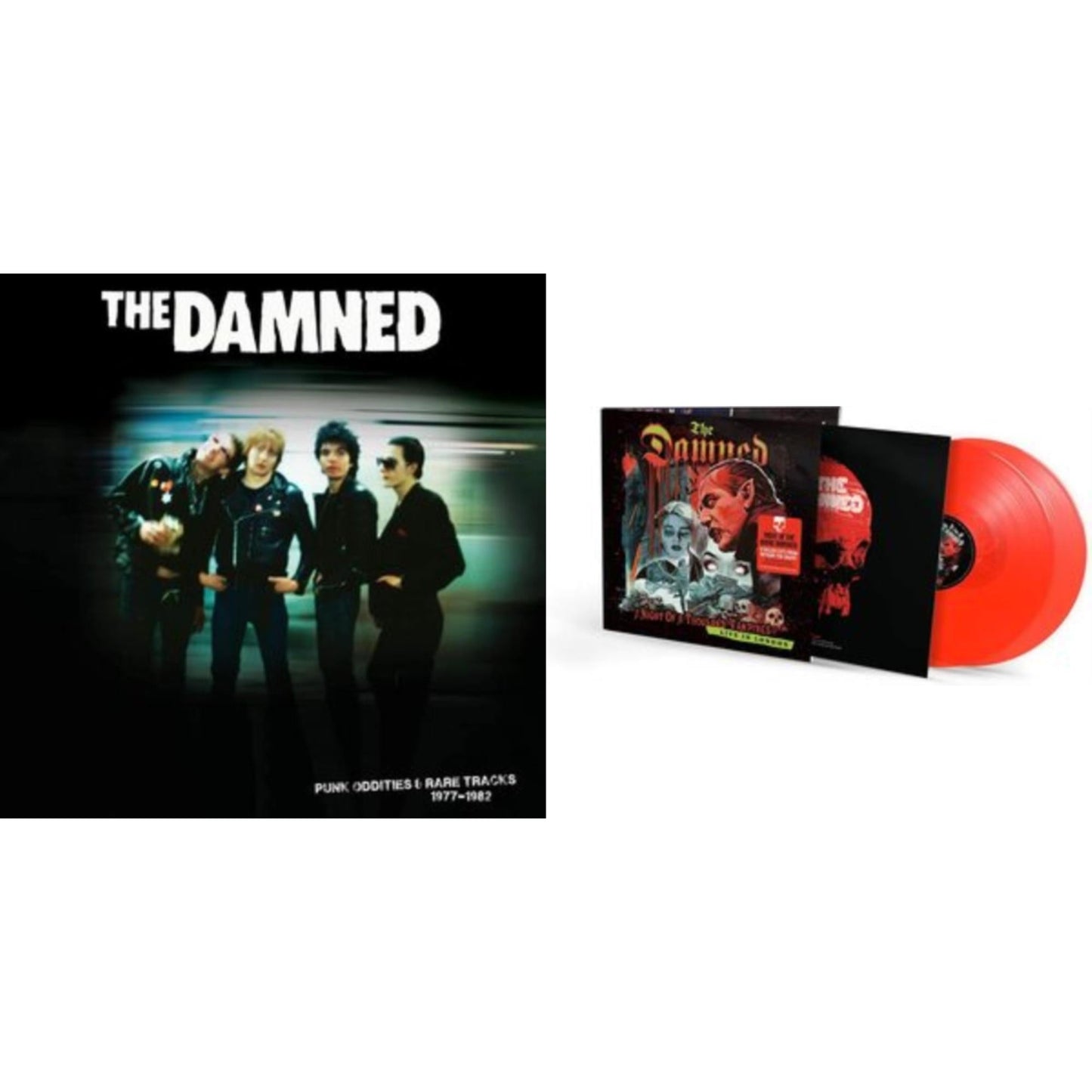Damned - Punk Oddities & Rare Tracks 1977-1982 & Night Of A Thousand Vampires (Limited Transparent Red Vinyl/2LP/180G)