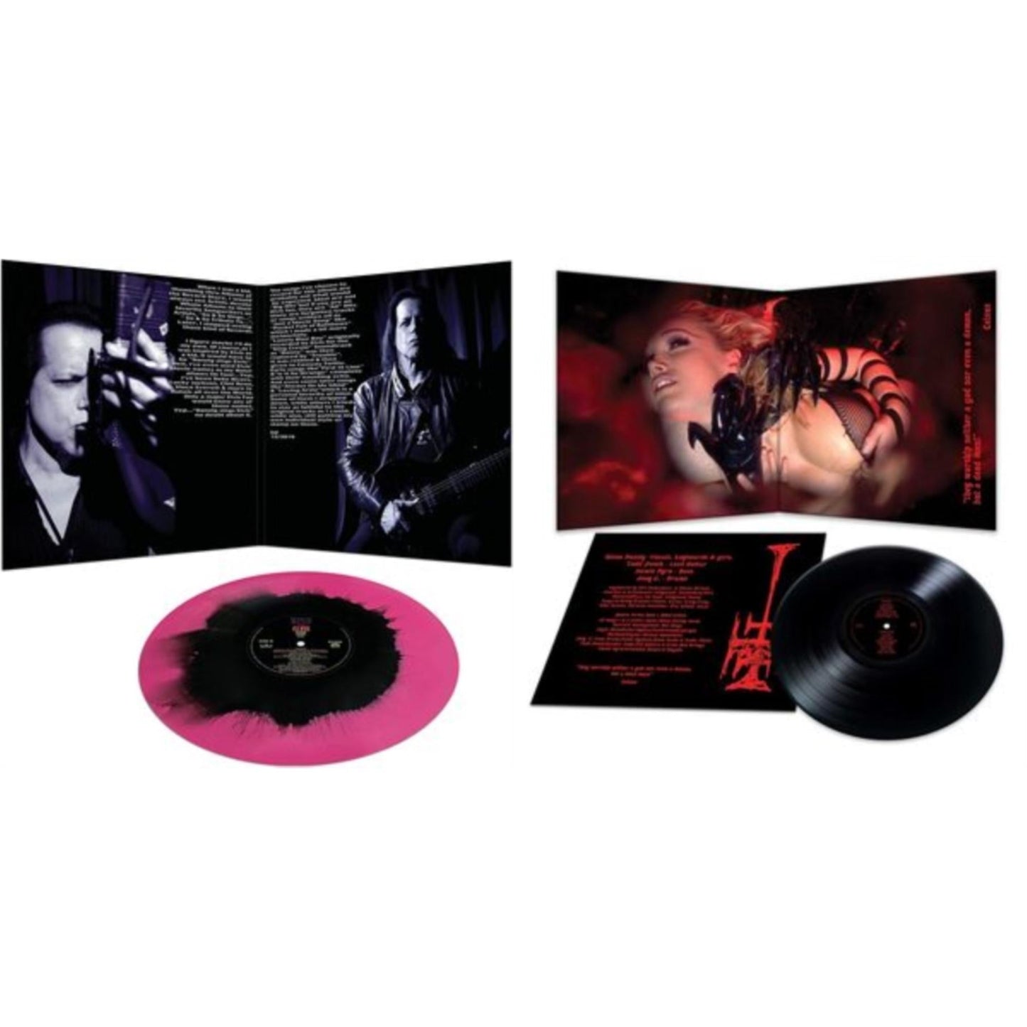 Danzig - Sings Elvis (Pink & Black Haze LP Vinyl) & 777: I Luciferi