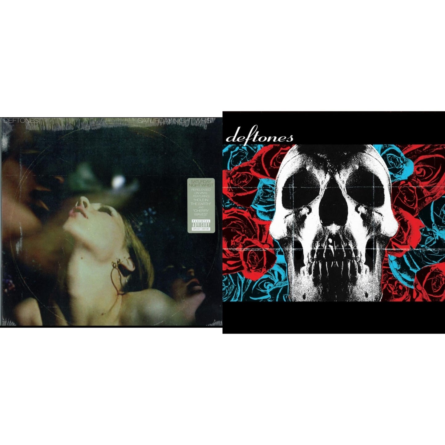 Deftones - Deftones (X) (20Th Anniversary/Ruby Red LP Vinyl) & Saturday Night Wrist