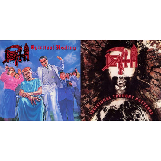 Death - Individual Thought Patterns - Reissue & Spiritual Healing - LP Vinyl Bundle