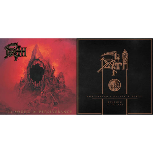 Death - Non:Analog - On:Stage Series - Belgium 12-23-1991 & Sound Of Perseve - CD Bundle