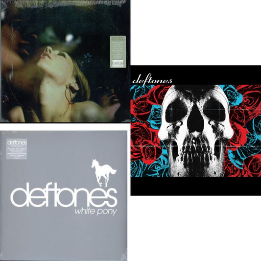 Deftones - Deftones (X) (20Th Anniversary/Ruby Red LP Vinyl) & Saturday Night Wrist & White Pony