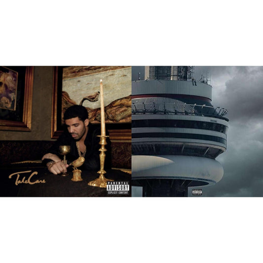 Drake - Take Care (Ex) & Views (Ex) - LP Vinyl Bundle