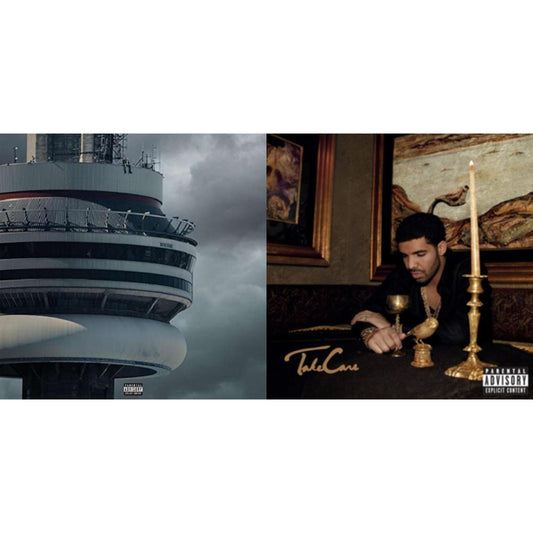 Drake - Views (Ex) & Take Care (Ex) - LP Vinyl Bundle