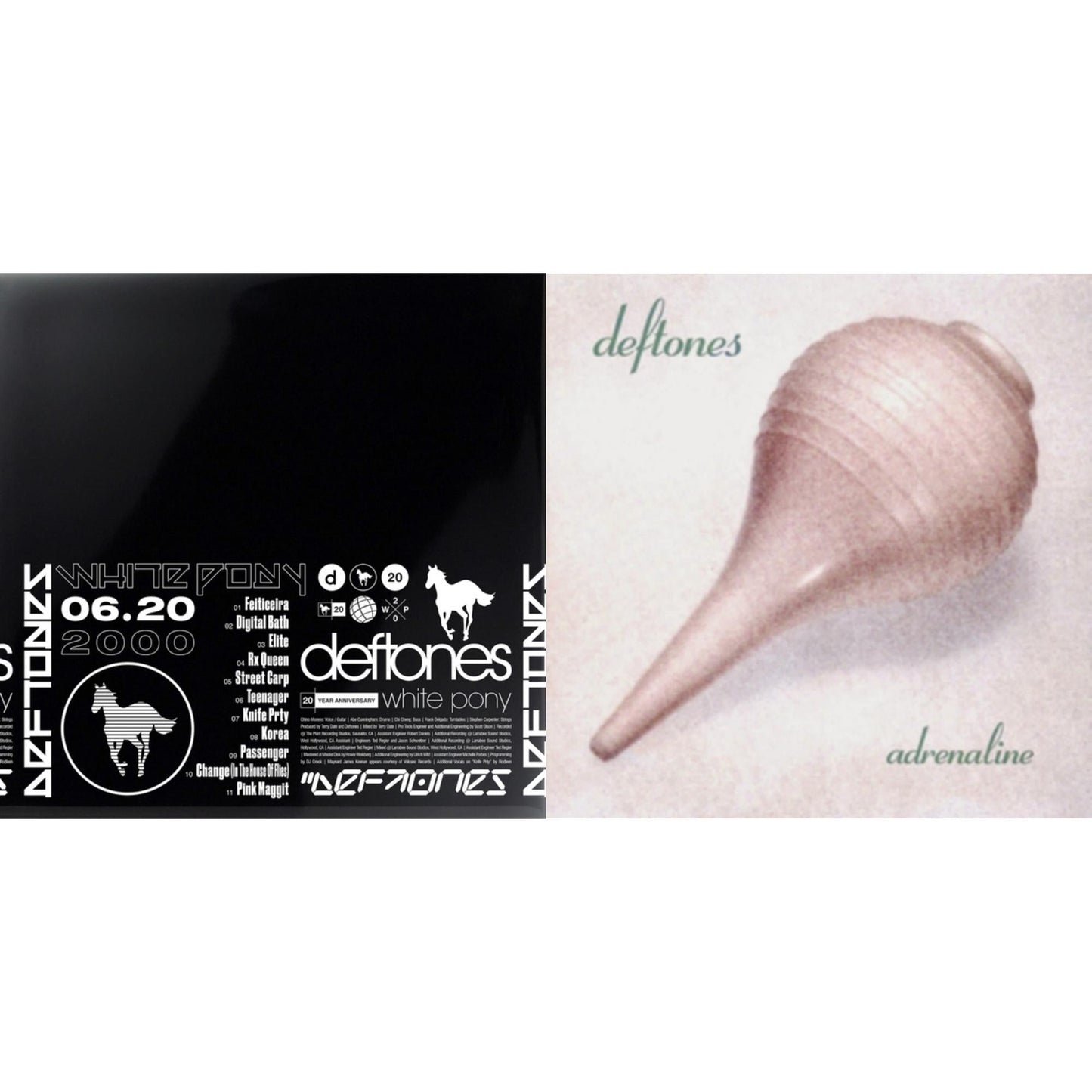 Deftones - White Pony (X) (20Th Anniversary Deluxe Edition/4LP) (I) & Adrenaline
