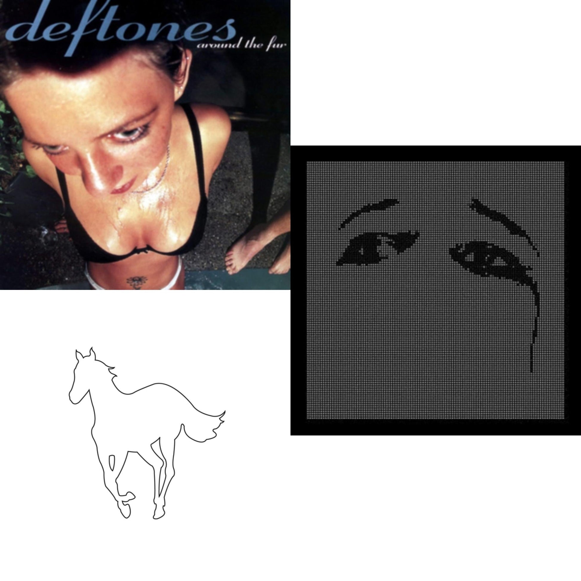 Deftones - Around The Fur & White Pony & Ohms - CD Bundle