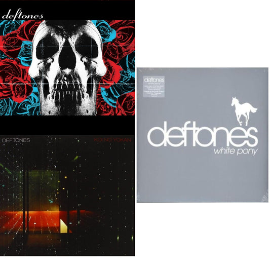 Deftones - Deftones (X) (20Th Anniversary/Ruby Red LP Vinyl) & Koi No Yokan & White Pony