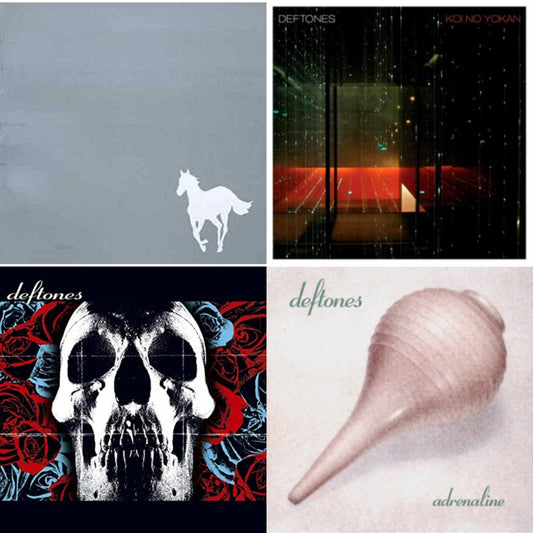 Deftones - Adrenaline & White Pony & Deftones & Koi No Yokan - CD Bundle