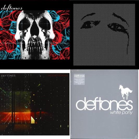 Deftones - Deftones (X) (20Th Anniversary/Ruby Red LP Vinyl) & Ohms & Koi No Yokan & White Pony