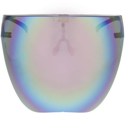 Protective Face Shield Full Cover Visor Glasses/Sunglasses (Anti-Fog) D188