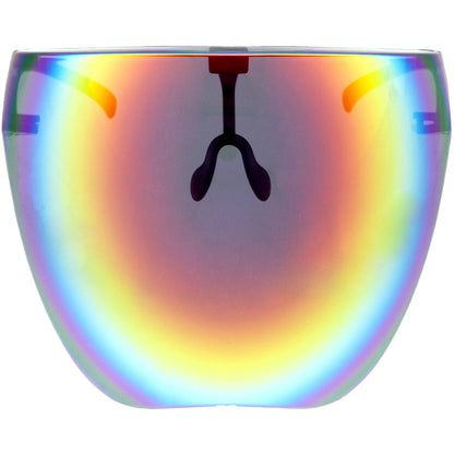 Protective Face Shield Full Cover Visor Glasses/Sunglasses (Anti-Fog) D188