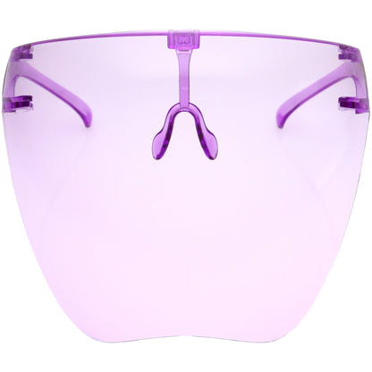 Protective Face Shield Full Cover Visor Glasses/Sunglasses (Anti-Fog) D188
