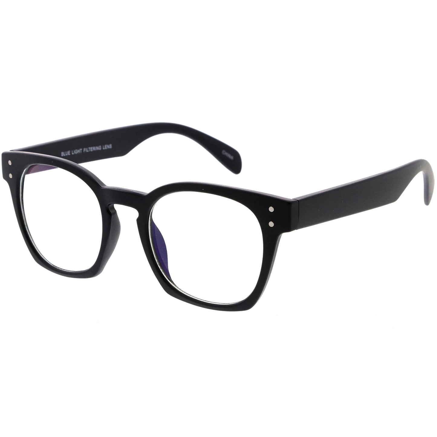 Blue Light Filtering Horn Rimmed Square Computer Glasses D234