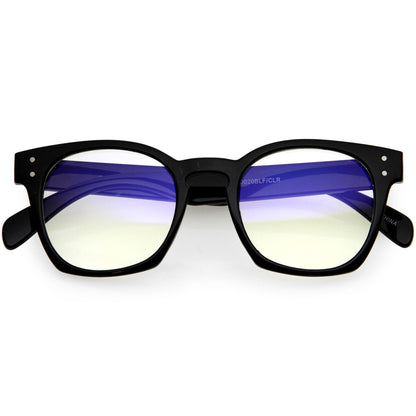 Blue Light Filtering Horn Rimmed Square Computer Glasses D234