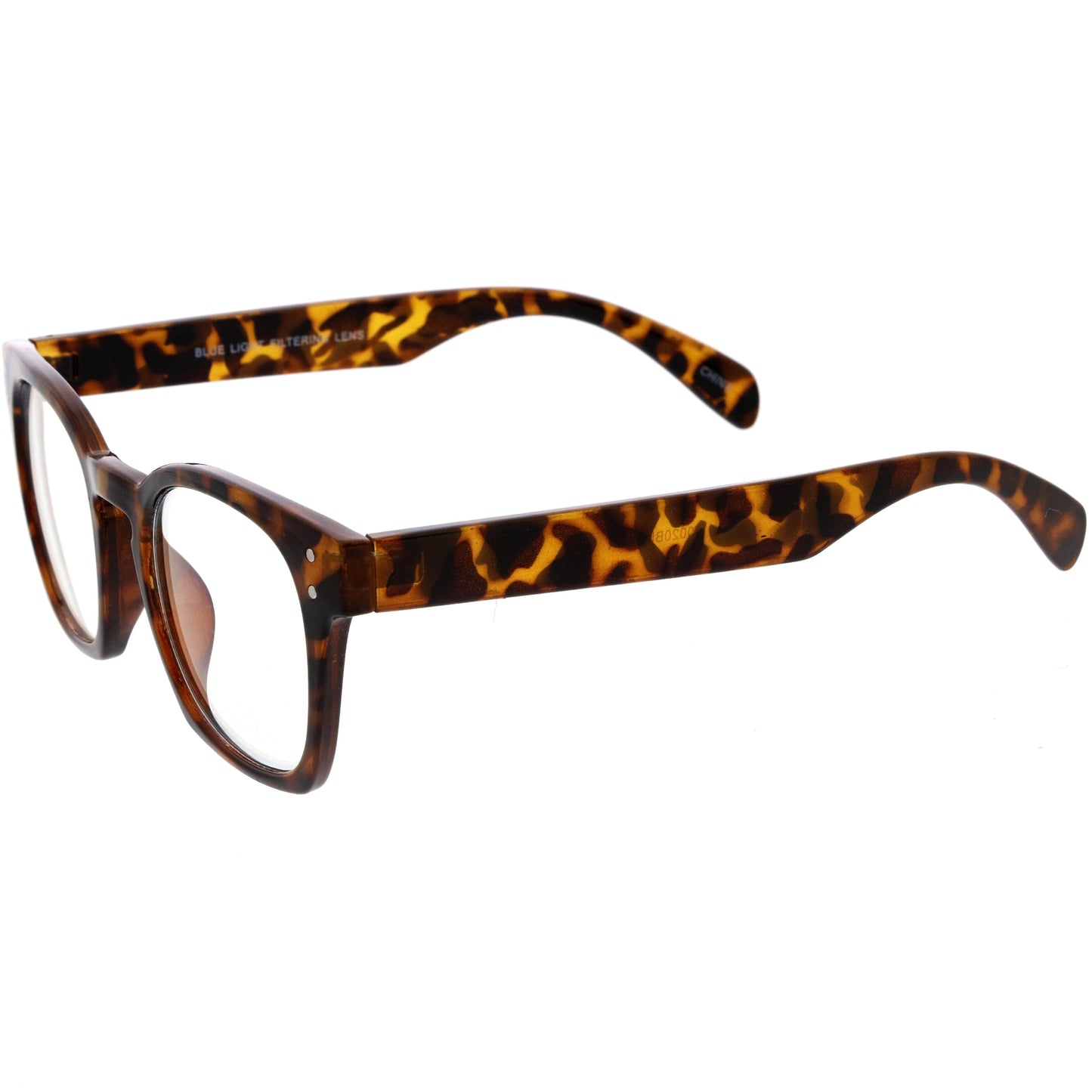 Blue Light Filtering Horn Rimmed Square Computer Glasses D234