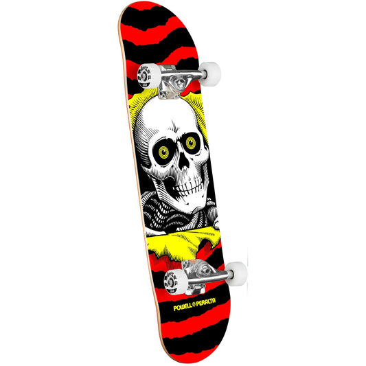 Powell Peralta Ripper Birch Skateboard Complete - 7.75″ Red/Yellow