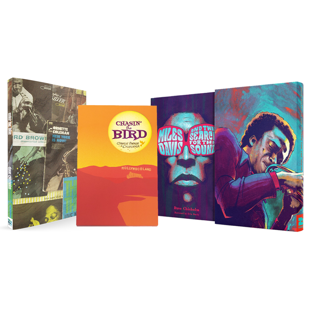 Dave Chisholm 3-Book Deluxe Bundle Miles Davis, Blue Note Records & Charlie Paker Book