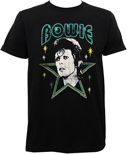 David Bowie Aladdin Frame Mens T-shirt- Officially Licensed - New