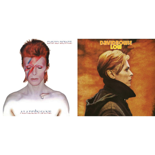 David Bowie - Low (2017 Remaster) & Aladdin Sane - LP Vinyl Bundle