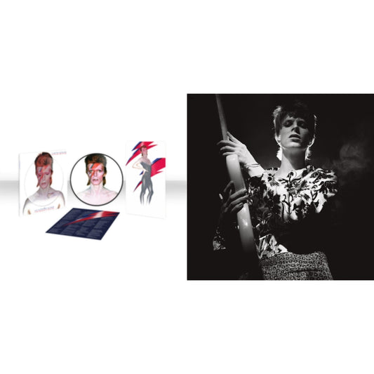 David Bowie - Aladdin Sane (2013 Remaster) (Picture Disc) & Rock N Roll Star - LP Vinyl Bundle