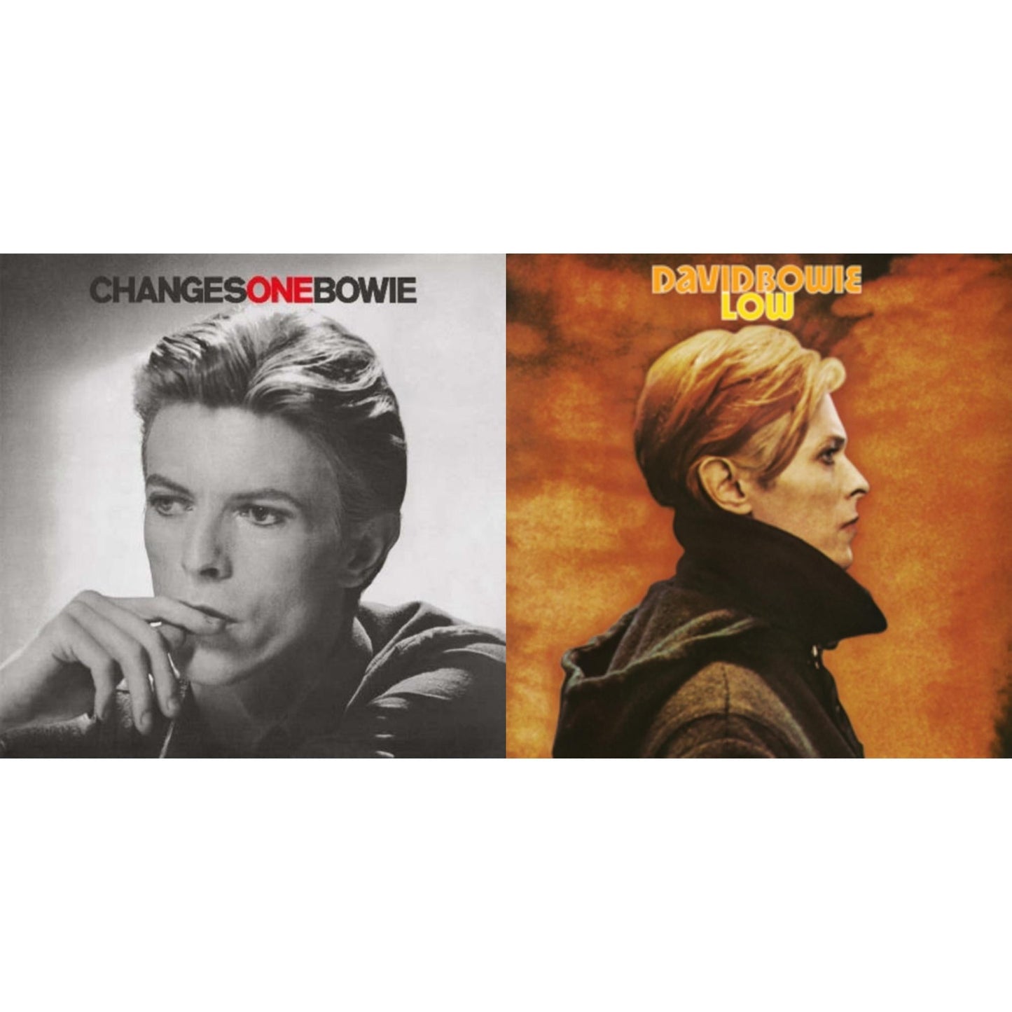 David Bowie - Low (2017 Remaster) & Changesonebowie (180G) - LP Vinyl Bundle