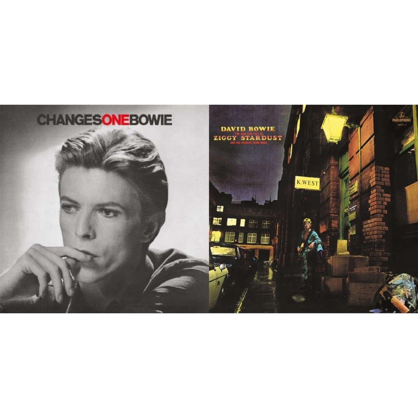 David Bowie - Changesonebowie (180G) & Rise & Fall Of Ziggy Stardust (2012 Remaster) - LP Vinyl Bundle